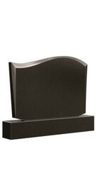 Модель памятника №136 горизонтальный, современный, прямоугольный, мужской